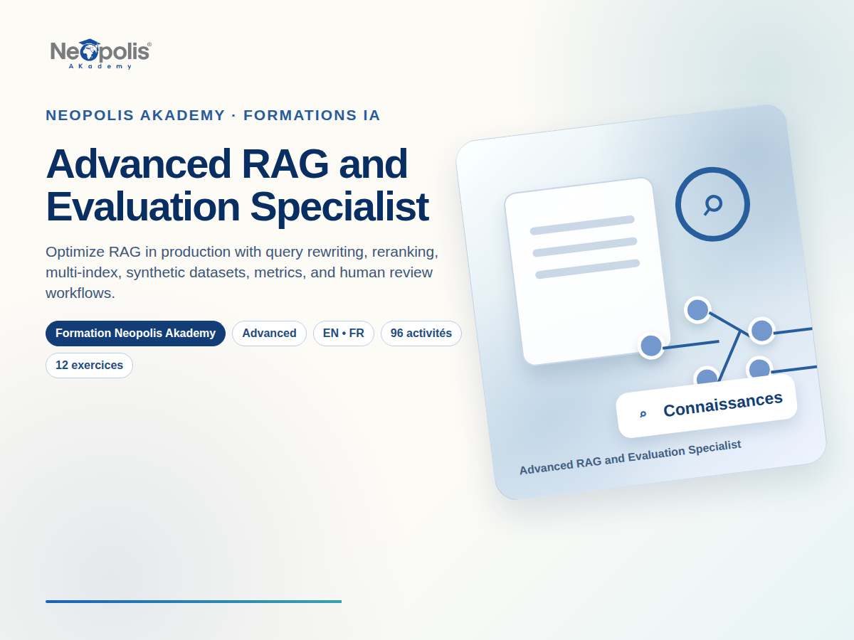 Advanced RAG and Evaluation Specialist