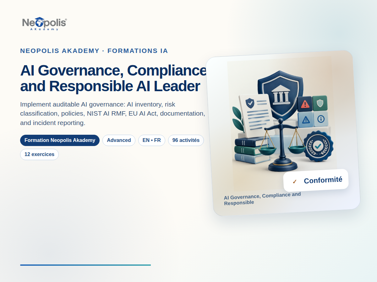 AI Governance, Compliance and Responsible AI Leader