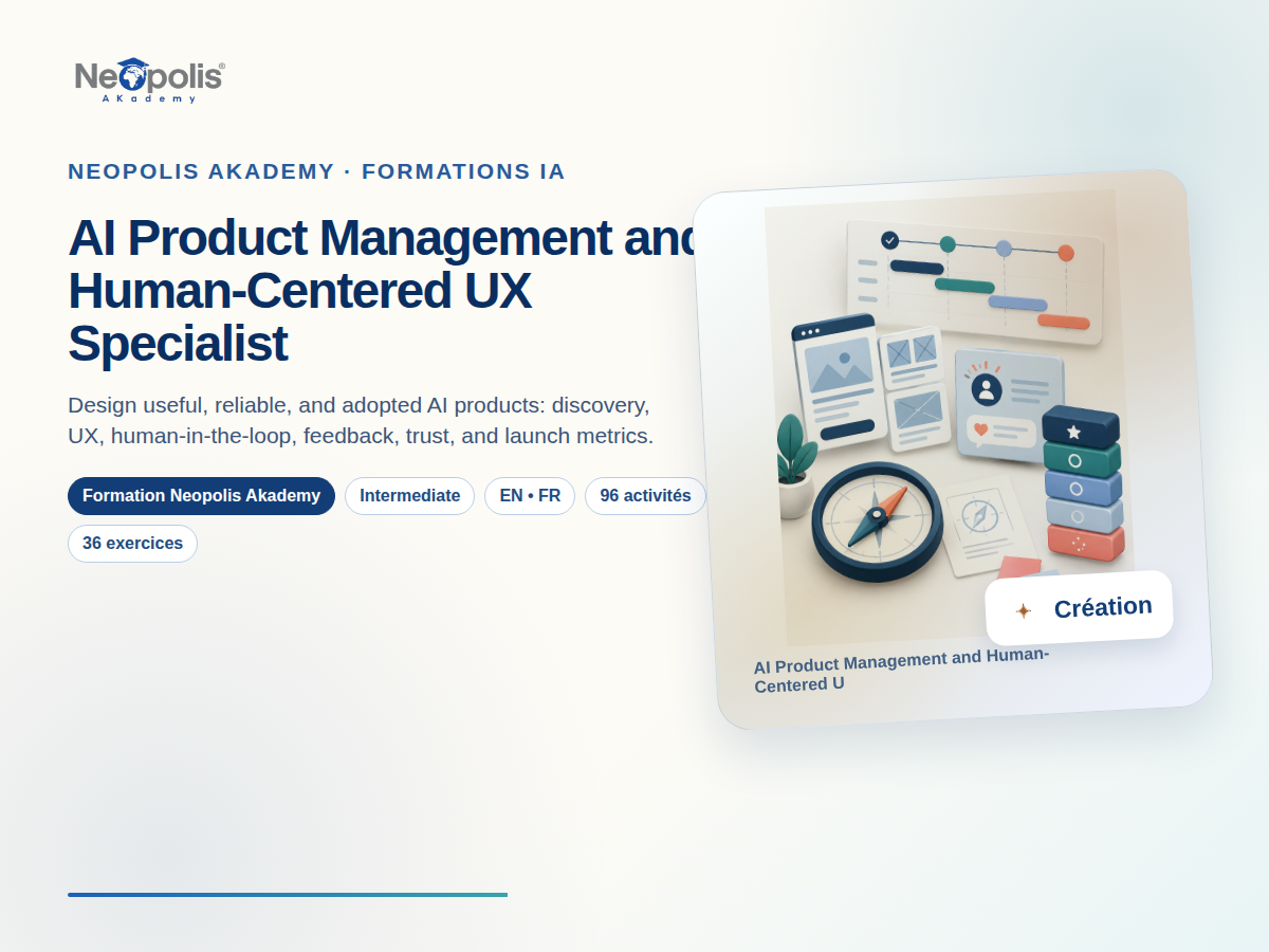 AI Product Management and Human-Centered UX Specialist