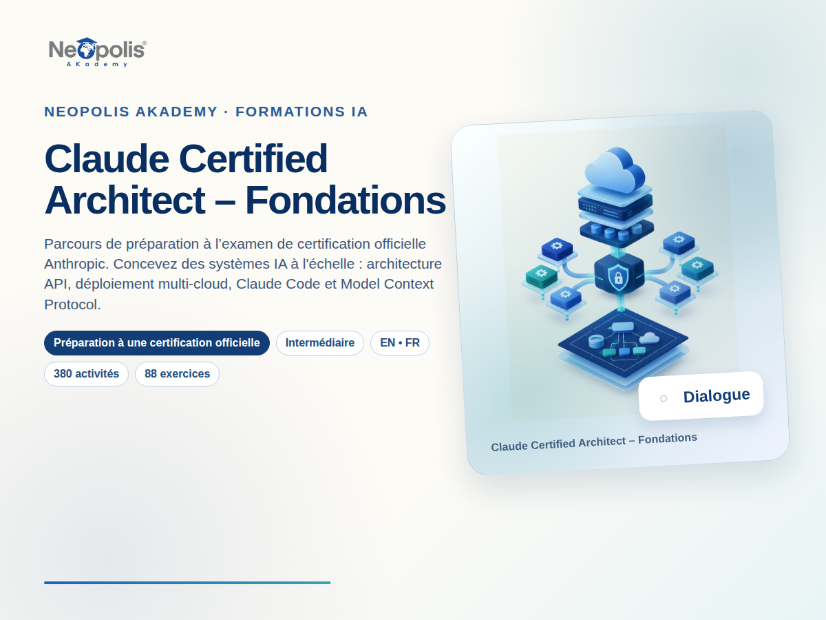 Claude Certified Architect – Fondations