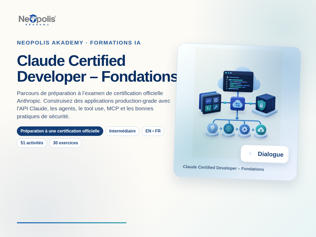 Claude Certified Developer – Fondations