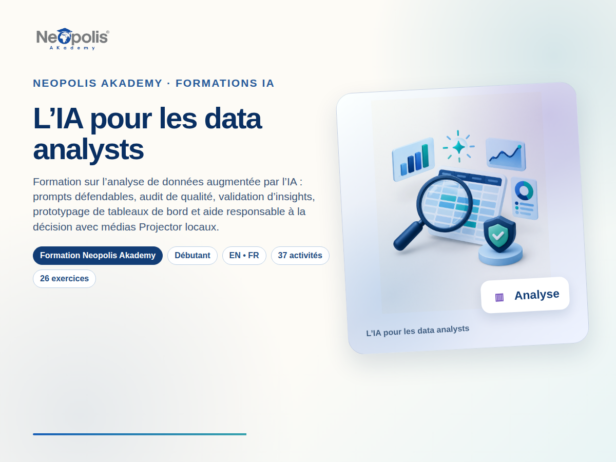 L’IA pour les data analysts