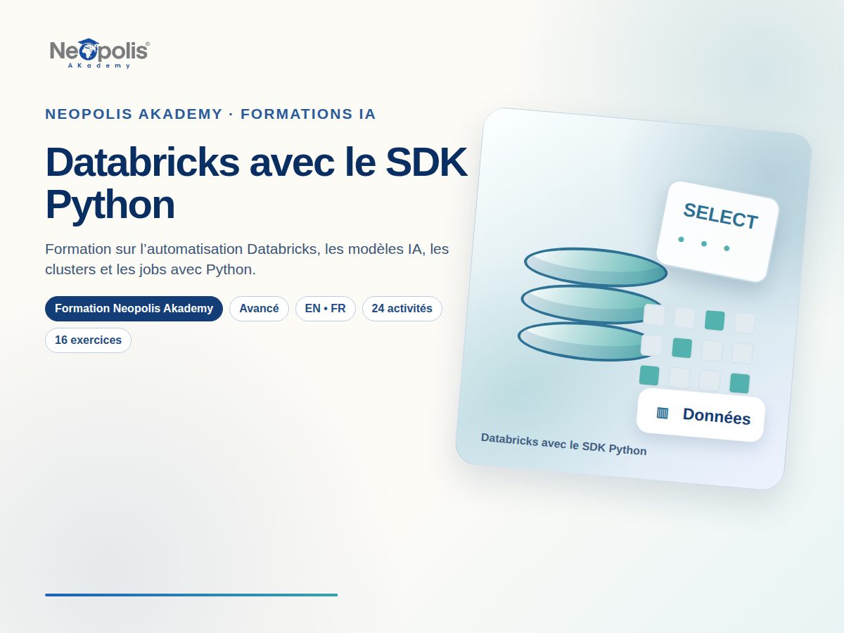 Databricks avec le SDK Python