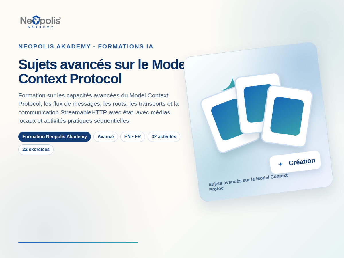 Sujets avancés sur le Model Context Protocol