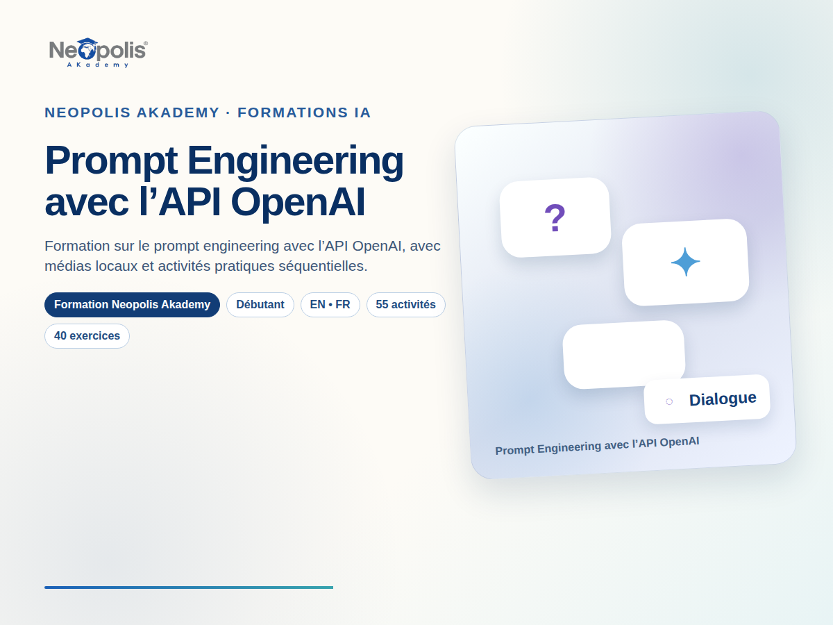 Prompt Engineering avec l’API OpenAI