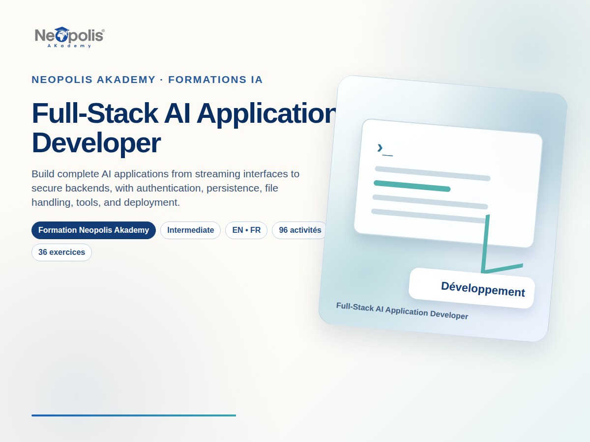 Full-Stack AI Application Developer