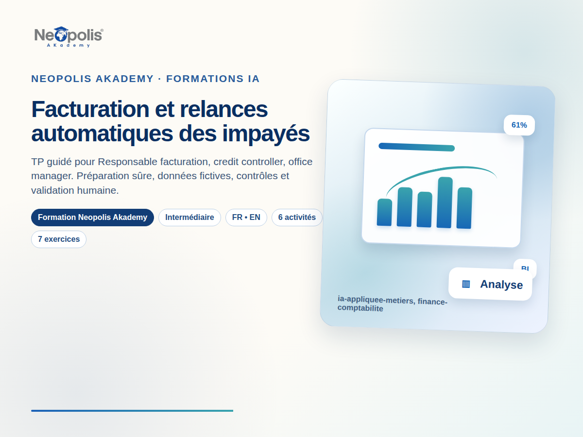Facturation et relances automatiques des impayés